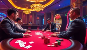 Experience the thrill of high-stakes gaming at https://bl555.direct/ with vibrant poker action and casino atmosphere.