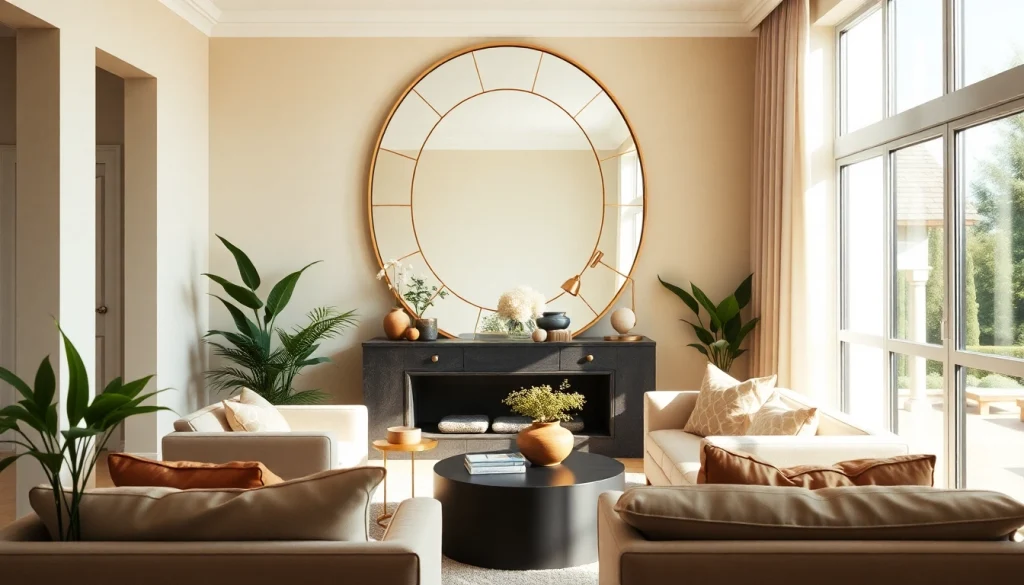 Enhance your decor with bespoke designs from https://merithome.co.uk, featuring a stunning mirror.
