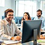 Provide expert helpdesk support in a vibrant office environment with a dynamic team.