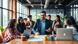 Highlighting the vibrant startup kolkata scene with a professional team collaborating in a modern workspace.