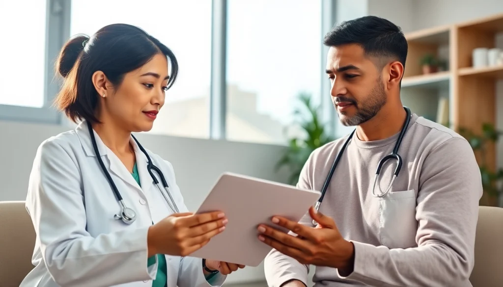 Engaging consultation at https://www.medexdtc.com showcasing patient-centered healthcare.