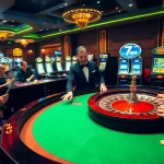 Experience the excitement of winning at 7m cn with vibrant gambling action at a luxurious casino.