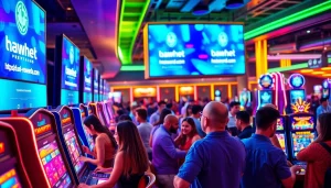 Engage with thrilling games at https://duel-rewards.com in a vibrant casino atmosphere.