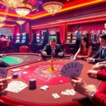 Players enjoying an exciting gaming experience at SC88 casino, featuring vibrant tables and dynamic interactions.