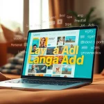 Lanka Add interface showcasing Sri Lankan classified ads with a cozy home setting.