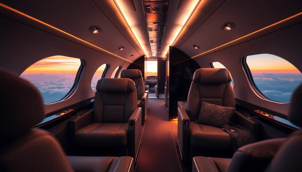 Experience unparalleled luxury with private jet interiors at https://flymarquis.com, showcasing elegance and comfort.