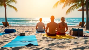 orbitnix.com에서의 힐링 여행 경험을 제공하는 아름다운 비치 리조트 내부