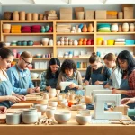 Engaging craft training colorado sessions showcasing diverse artisans creating unique handmade items.