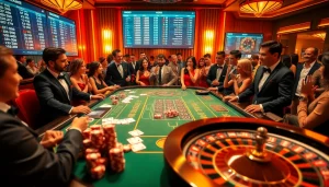 Engage in thrilling gameplay at bdjl.org with poker chips and vibrant casino elements.
