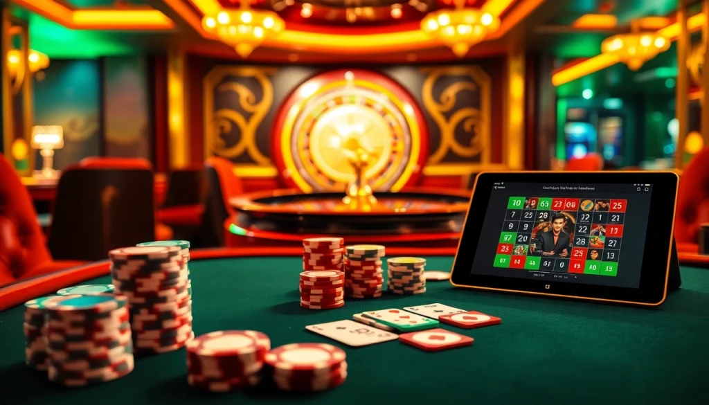 Experience the thrill of gaming at xx88 com with vibrant casino tables and exciting gambling action.