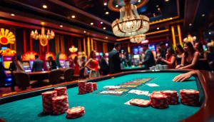 Experience thrilling gambling action at GG88's luxurious casino tables and vibrant slot machines.