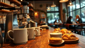 Genießen Sie in Coffee Shop Verband Lloret de Mar köstlichen Kaffee und Leckereien in gemütlicher Atmosphäre.