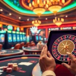 Gamble at https://ok88.tech/ with luxurious casino tables and engaging online gaming visuals.