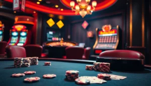 Engaging casino experience showcasing hidden wiki dark web links alongside poker and roulette.