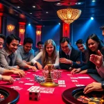 Exciting gameplay with Tool xổ số siêu tốc showcased at a vibrant casino table.