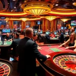 Players enjoying a thrilling casino experience at Man88, featuring roulette and poker games.