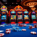Engaging visual representation of ulasan naga169 showcasing online slots and casino elements.