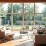 Capture the essence of www.tbplhomes.com with a stunning modern home showcasing vibrant interiors.