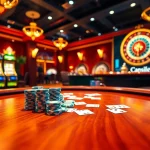 Experience the excitement of topclub with high-stakes poker and vibrant casino visuals.