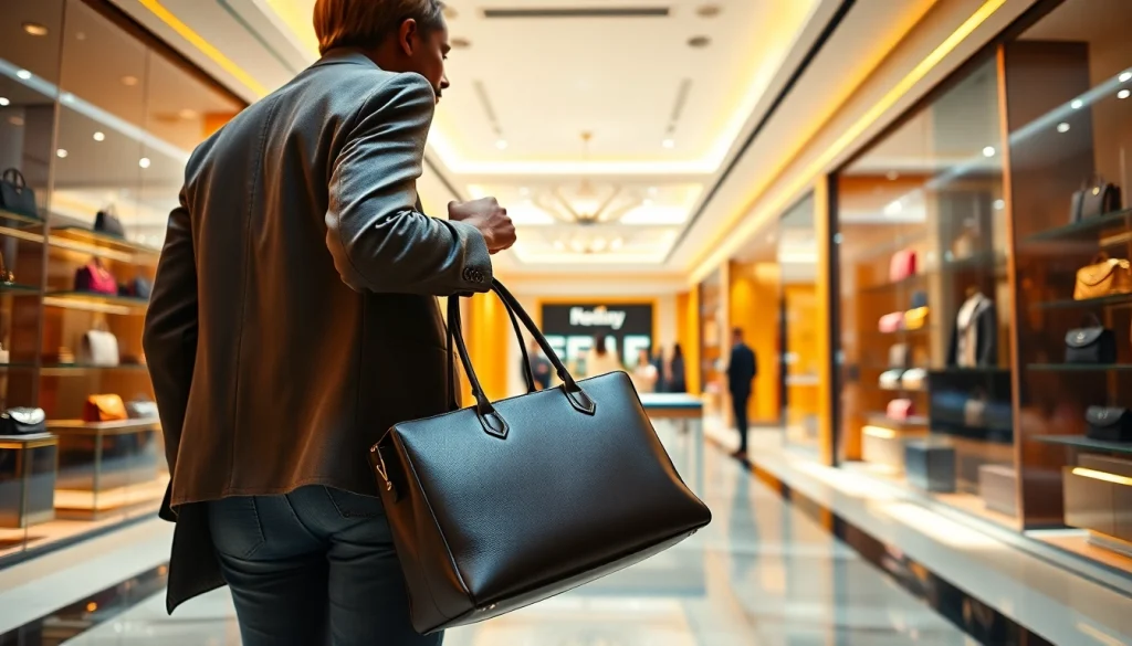 레플리카쇼핑몰에서 세련된 쇼핑을 즐기는 모습과 고급스러운 제품들