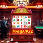 Adegan menarik para pemain yang menikmati Mahjong Ways 2 di kasino, menggambarkan kegembiraan dan visual yang hidup.