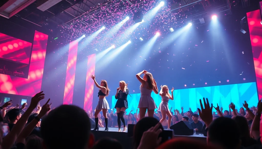 BLACKPINK news showcases the excitement of their live performances and latest updates.