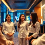 Suwon shirt room atmosphere with attractive managers and luxurious decor