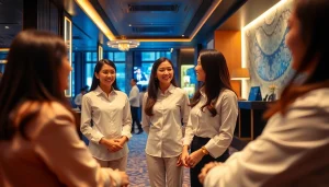 Suwon shirt room atmosphere with attractive managers and luxurious decor