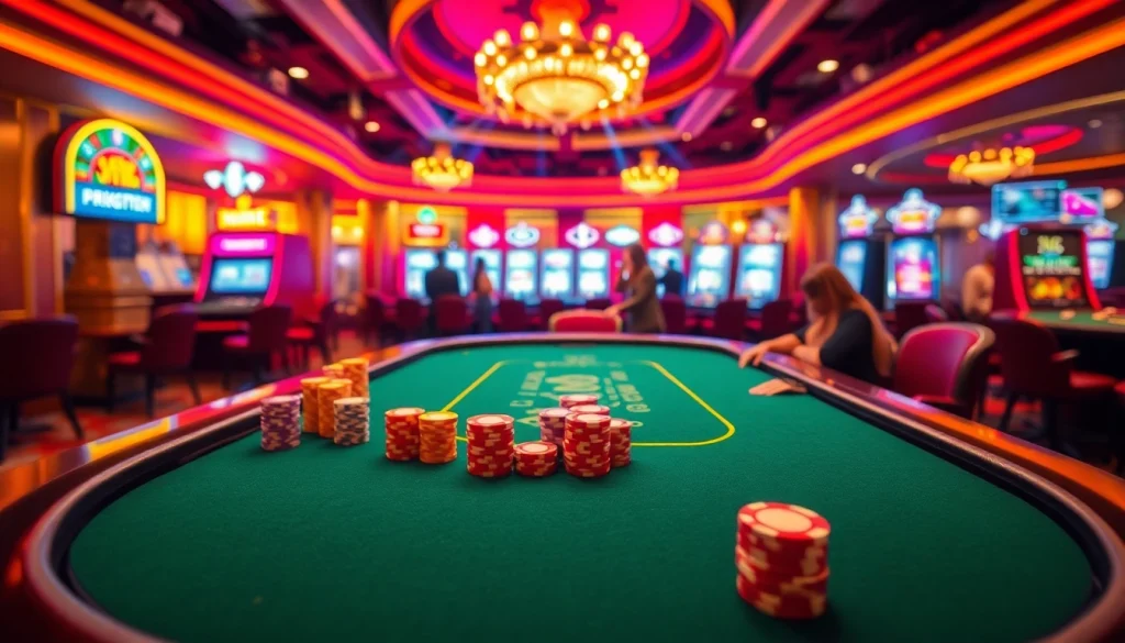 Engaging casino scene showcasing players at a poker table, representing the original hidden wiki.