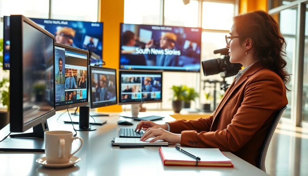 Journalist crafting stories for South Florida Reporter in a dynamic newsroom.
