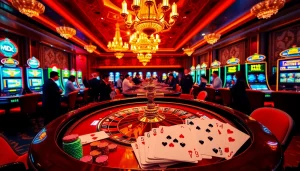 Experience the thrills at bdtk66.one with vibrant casino action at the roulette table.
