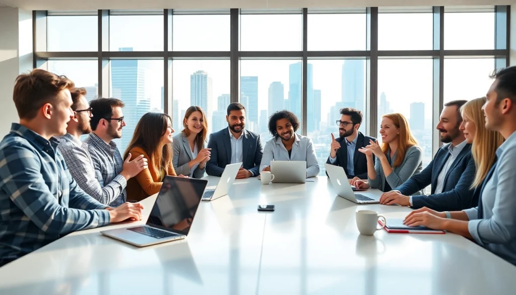 A dynamic venture capital and startup conference showing diverse entrepreneurs engaging in discussions.