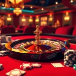 Vivez l'excitation au meilleur casino en ligne avec des jetons de poker élégants, des cartes à jouer et une roue de roulette.