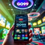 sảnh game go99 showcasing a modern gaming interface with vibrant graphics and engaging games