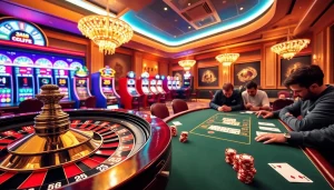 Gagner gros au meilleur casino en ligne avec des machines à sous vibrantes et une roue de roulette excitante.