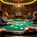 Experience thrilling poker action at Thabet College's high-stakes casino.