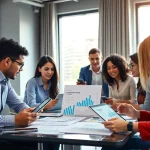 Analyze competitor pricing strategies in a professional business setting with diverse participants.