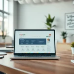 Showcase of hubspot crm free in a modern office workspace, promoting productivity and efficiency.