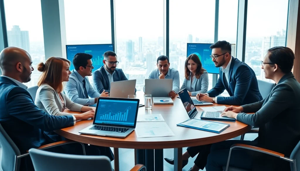 Analyze competitive intelligence faqs during a collaborative business meeting in a modern office setting.