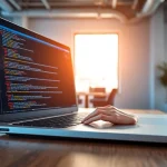 Showcasing an affordable LinkedIn scraping tool in a professional digital workspace.