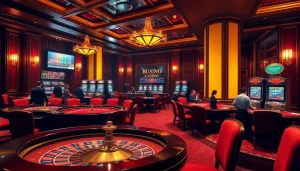 Découvrez l'excitation du meilleur casino en ligne avec des tables de jeux dynamiques et des machines à sous vibrantes.
