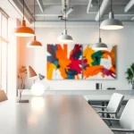 Showcasing innovative lighting solutions in a contemporary office setting.