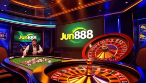 Join the action at Jun888 with vibrant casino visuals and top gambling experiences.