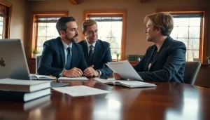 Personal Injury Lawyer in Grand Junction providing legal counsel to a client.