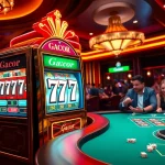 Experience thrilling gameplay at slot gacor 777 with vibrant casino visuals and excitement.