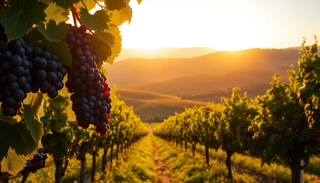 Taste exquisite wines at Clarksburg wineries with picturesque vineyards and golden sunsets.