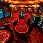 Experience the thrilling online gambling interface at Luckywin tel, featuring vibrant casino games and exciting visuals.
