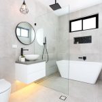 Shower Screens Semi Frameless for Elegant Shower Spaces