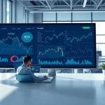 Sway markets trading view showcasing a modern forex platform with dynamic charts.