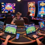 Exciting user-friendly trang chủ shbet showcasing online betting games and promotions in vibrant atmosphere.
